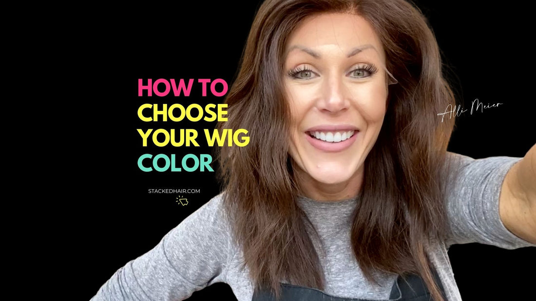 How To Choose Your Wig Color and Tone