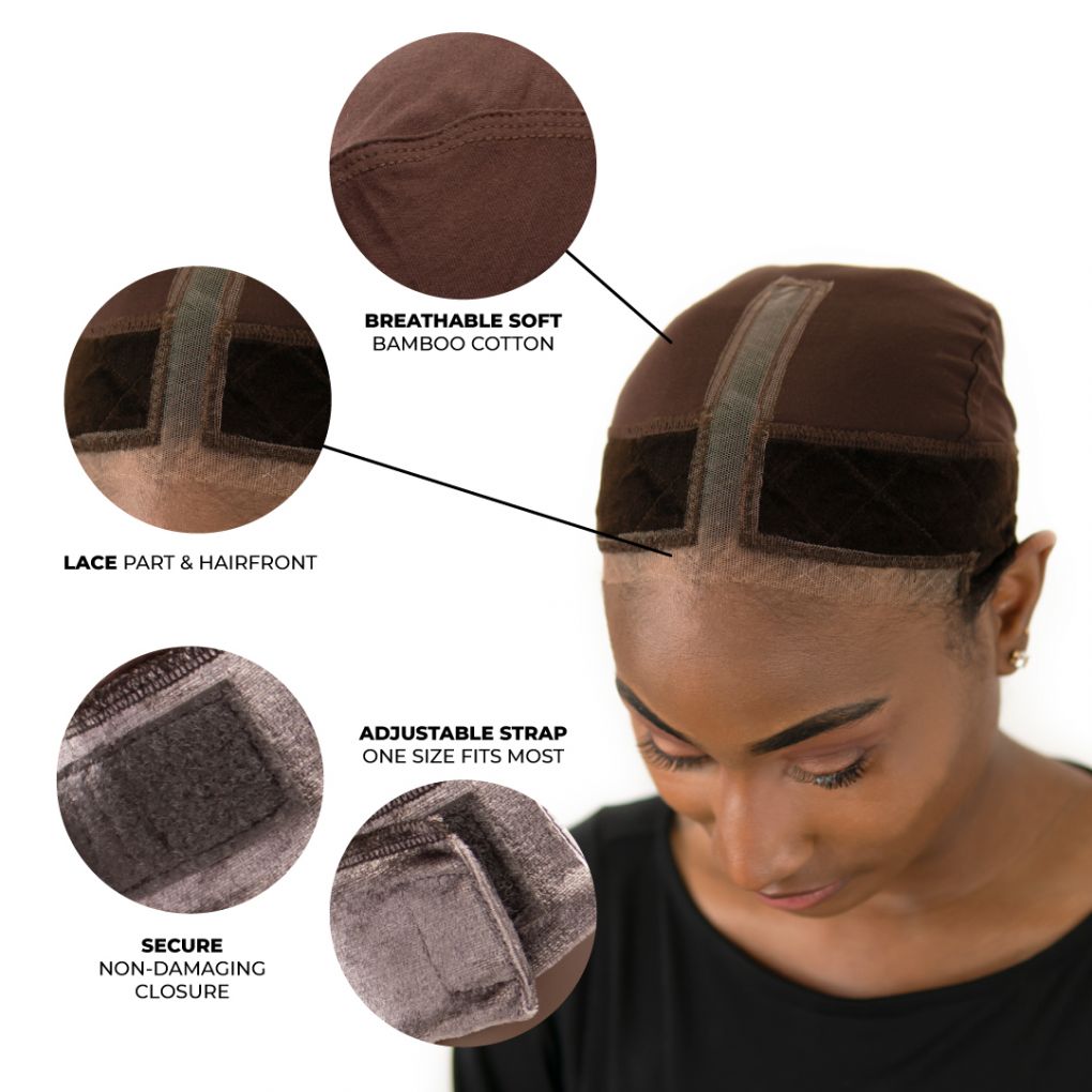 2 in 1 WiGrip Cap By Milano STACKEDHair